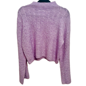 Jessica‎ Simpson Knitted Cropped Sweater. Size Large